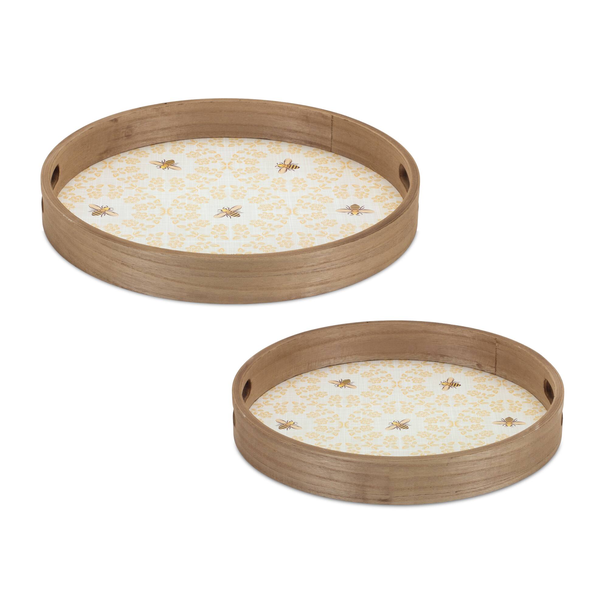 Decorative Bumble Bee Tray Set